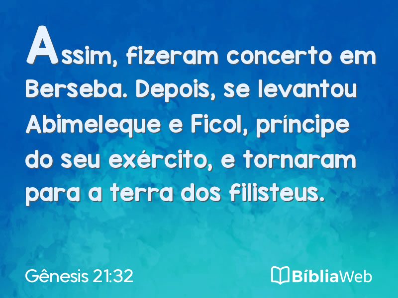 Gênesis 21:32 em imagem para compartilhar