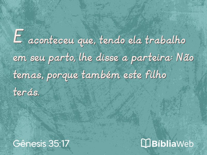 Gênesis 35:17 em imagem para compartilhar