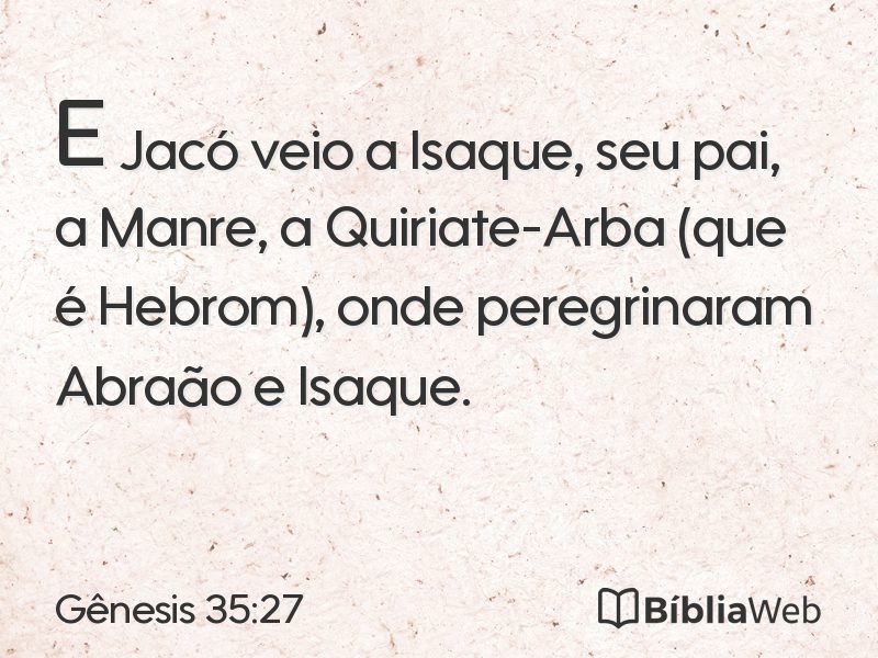 Gênesis 35:27 em imagem para compartilhar