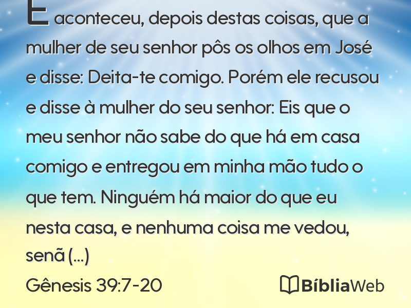 Gênesis 39:7-20 em imagem para compartilhar