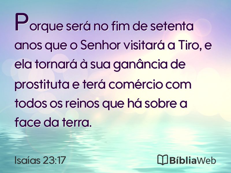Isaías 23:17 em imagem para compartilhar