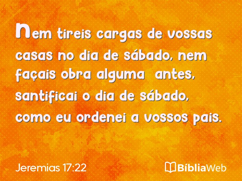 Jeremias 17:22 em imagem para compartilhar