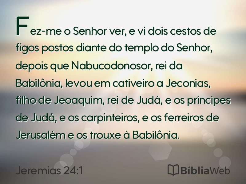 Jeremias 24:1 em imagem para compartilhar