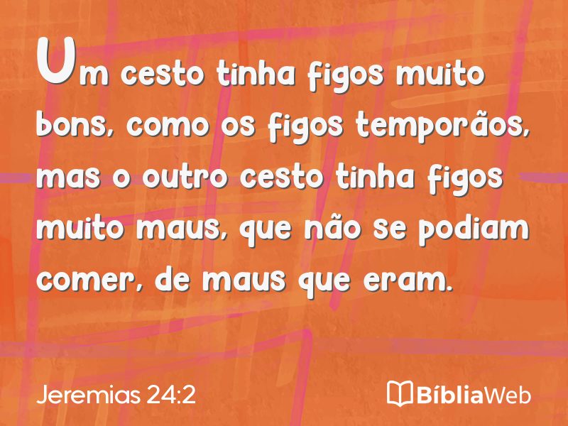 Jeremias 24:2 em imagem para compartilhar