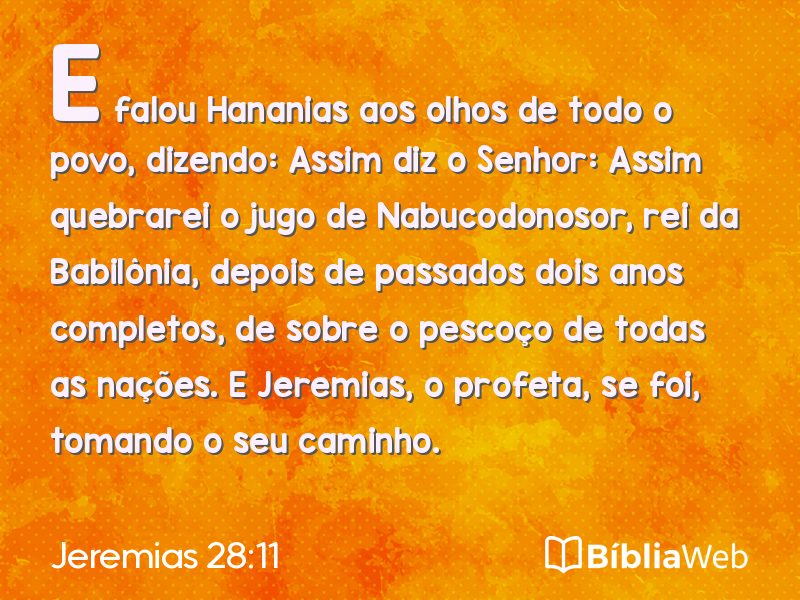 Jeremias 28:11 em imagem para compartilhar