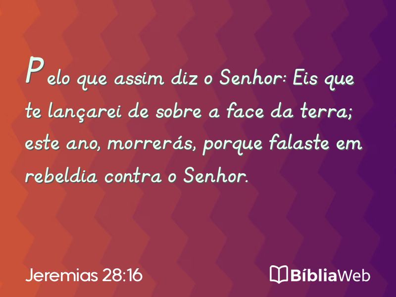 Jeremias 28:16 em imagem para compartilhar