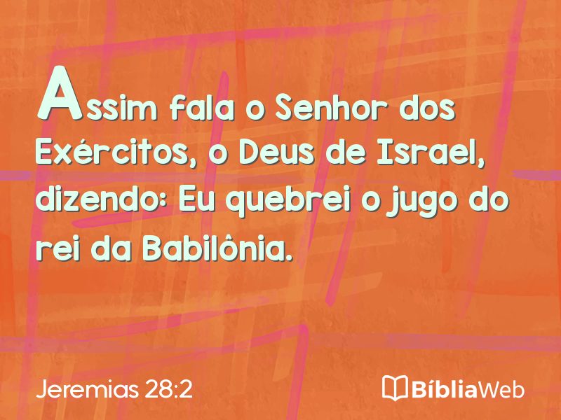 Jeremias 28:2 em imagem para compartilhar