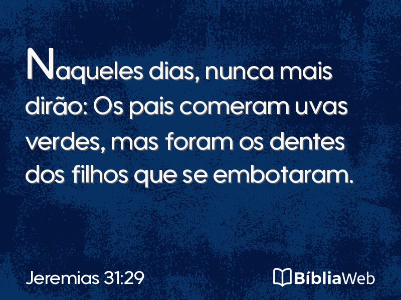 Jeremias 31:29 em imagem para compartilhar