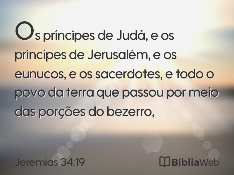 Jeremias 34:19 em imagem para compartilhar