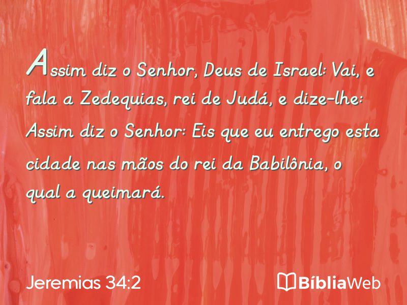 Jeremias 34:2 em imagem para compartilhar