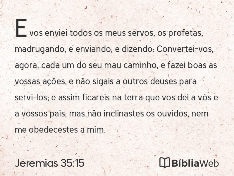 Jeremias 35:15 em imagem para compartilhar