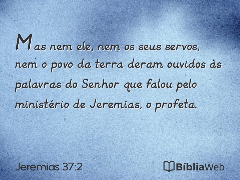 Jeremias 37:2 em imagem para compartilhar