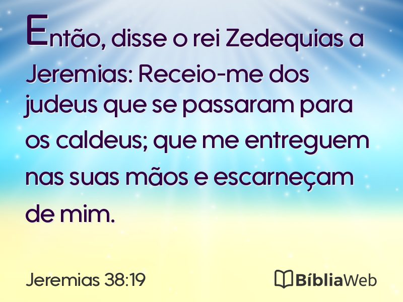 Jeremias 38:19 em imagem para compartilhar