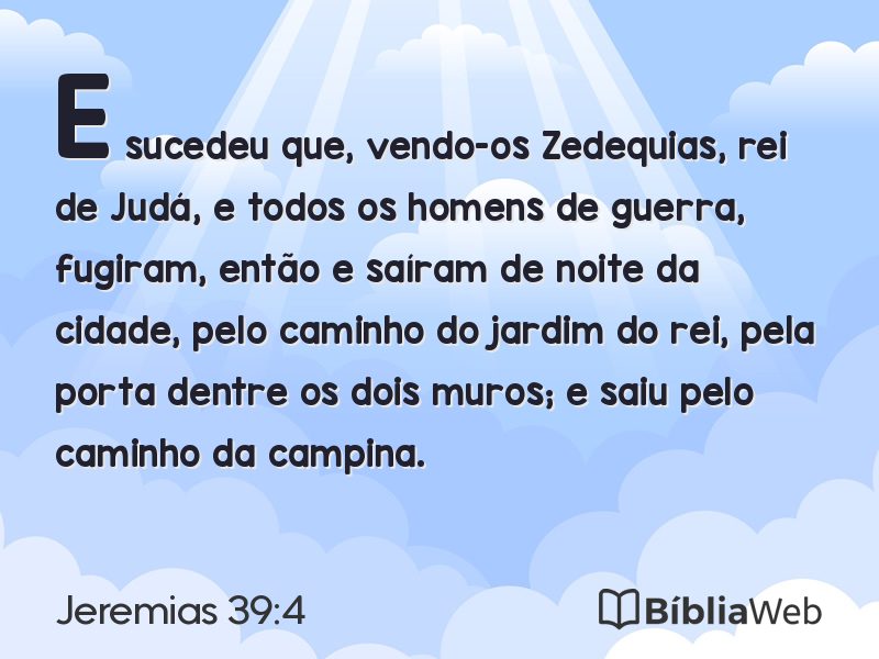 Jeremias 39:4 em imagem para compartilhar