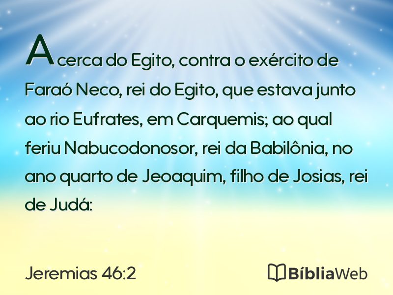 Jeremias 46:2 em imagem para compartilhar