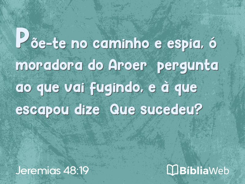Jeremias 48:19 em imagem para compartilhar