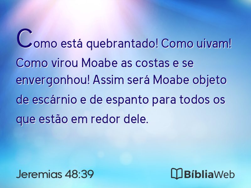 Jeremias 48:39 em imagem para compartilhar