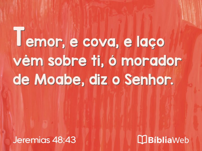 Jeremias 48:43 em imagem para compartilhar