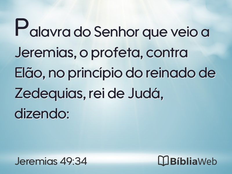 Jeremias 49:34 em imagem para compartilhar