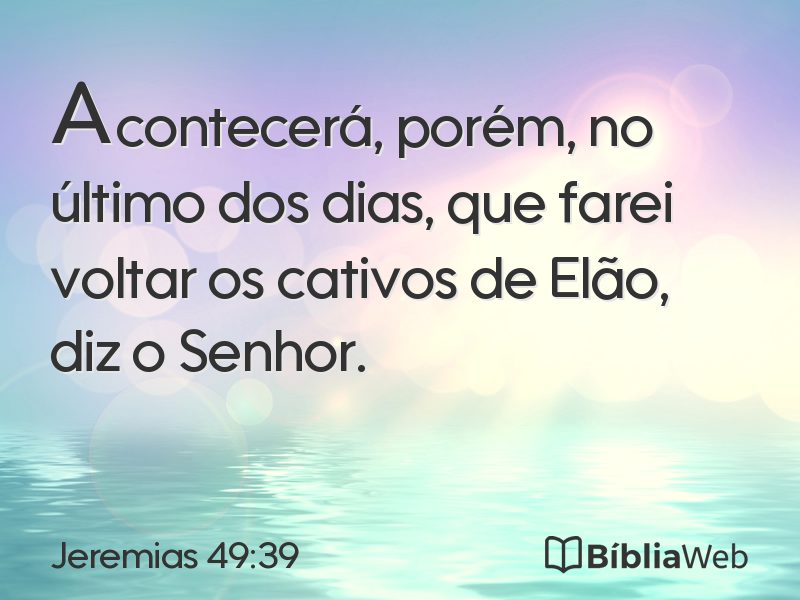 Jeremias 49:39 em imagem para compartilhar