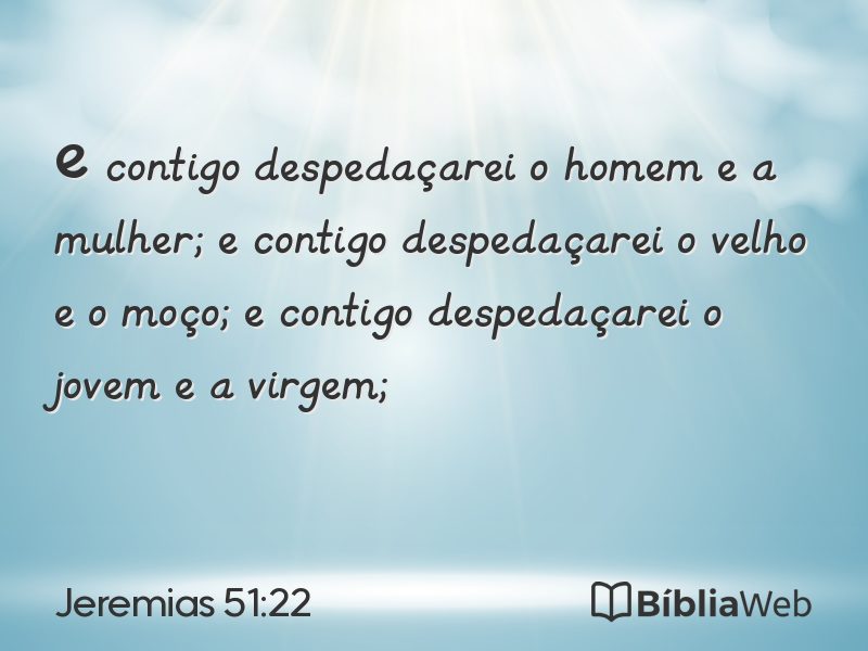 Jeremias 51:22 em imagem para compartilhar