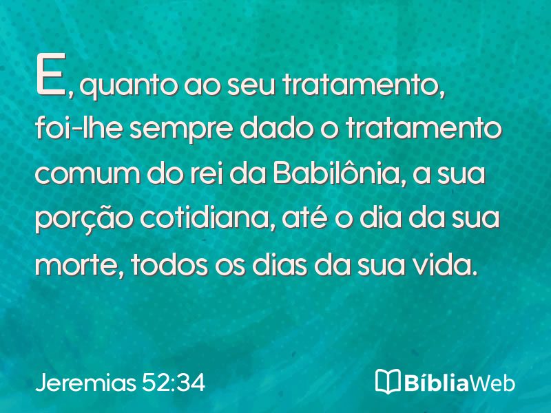 Jeremias 52:34 em imagem para compartilhar