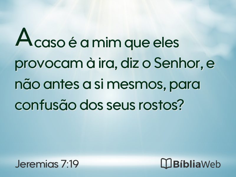 Jeremias 7:19 em imagem para compartilhar
