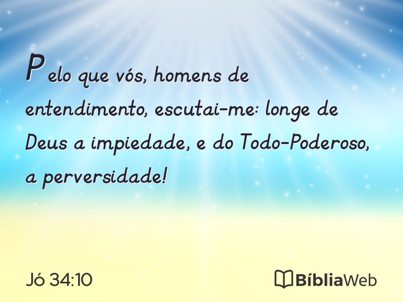 Jó 34:10 em imagem para compartilhar