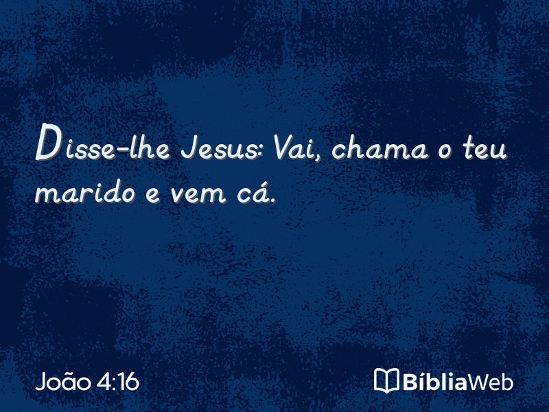 João 4:16 em imagem para compartilhar