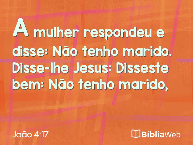 João 4:17 em imagem para compartilhar