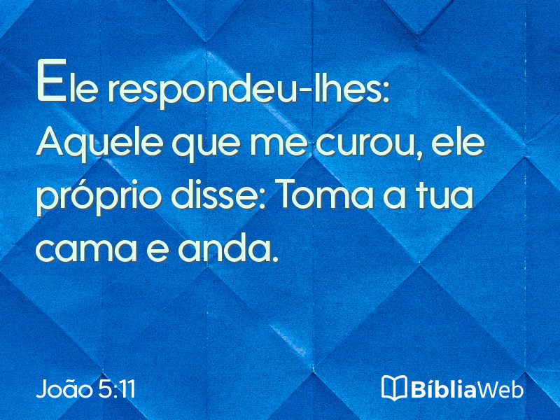 João 5:11 em imagem para compartilhar