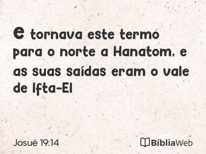 Josué 19:14 em imagem para compartilhar