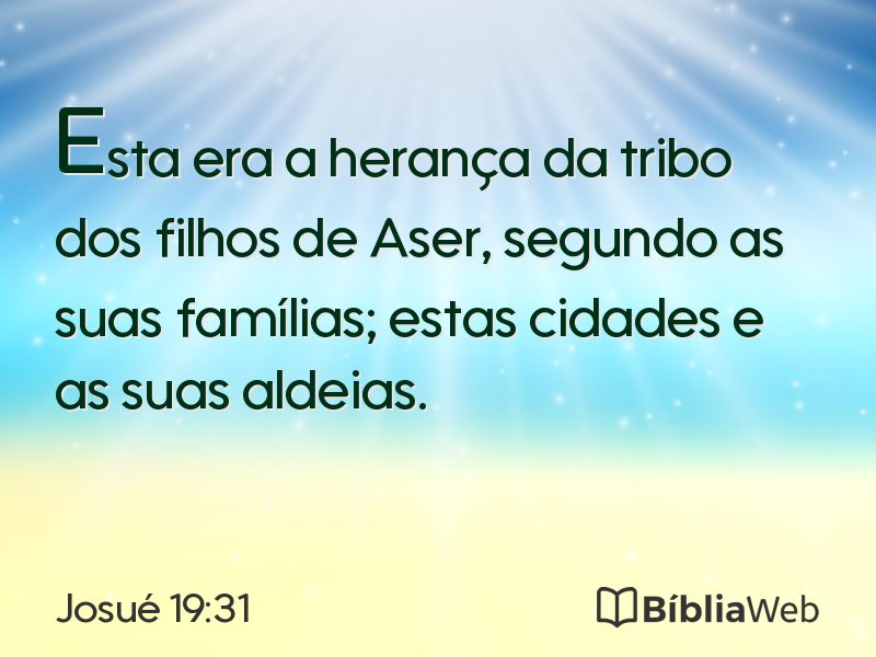 Josué 19:31 em imagem para compartilhar