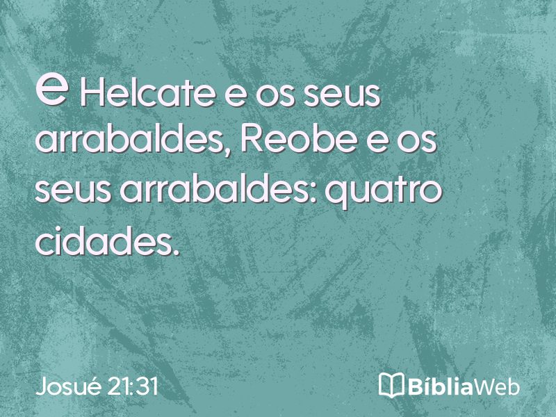 Josué 21:31 em imagem para compartilhar