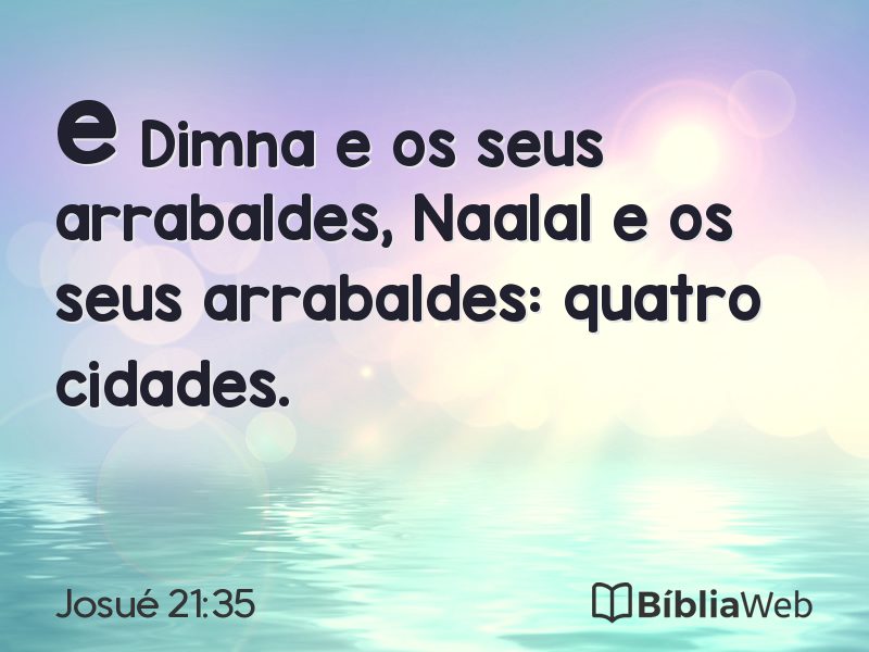 Josué 21:35 em imagem para compartilhar