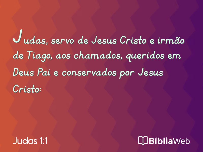 Judas 1:1 em imagem para compartilhar