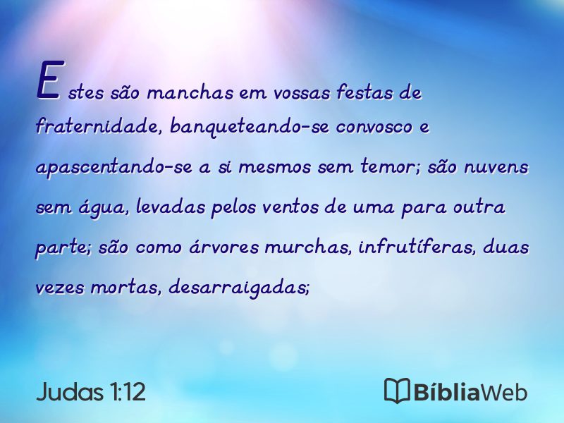 Judas 1:12 em imagem para compartilhar