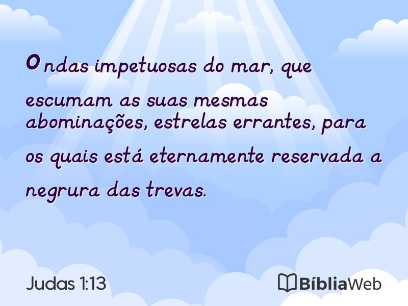 Judas 1:13 em imagem para compartilhar