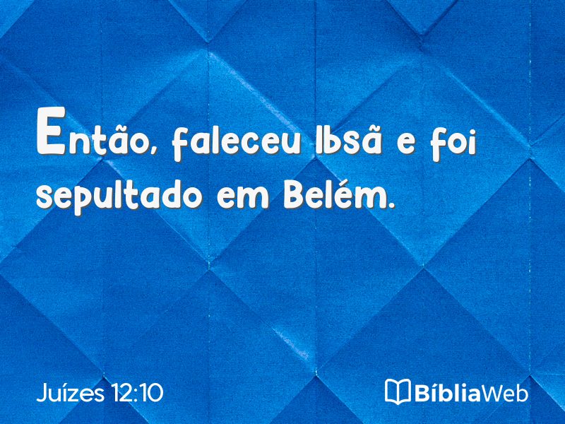 Juízes 12:10 em imagem para compartilhar