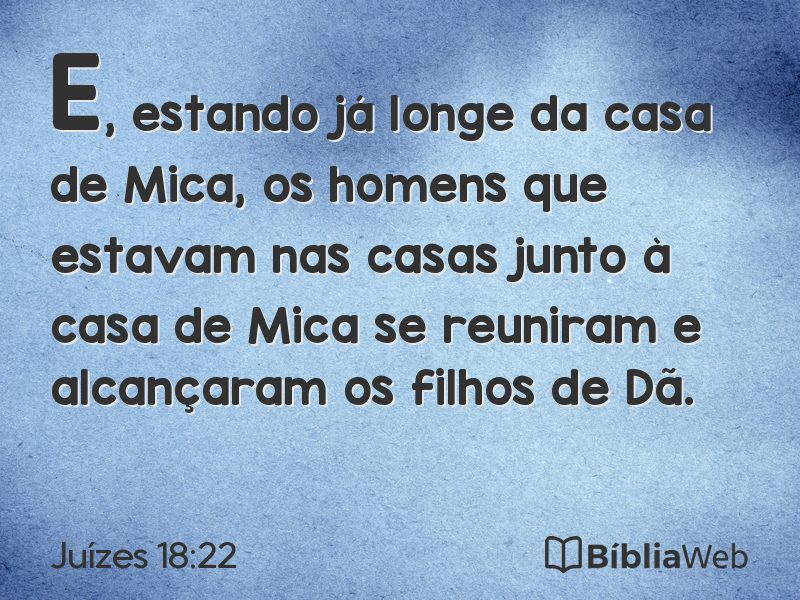 Juízes 18:22 em imagem para compartilhar