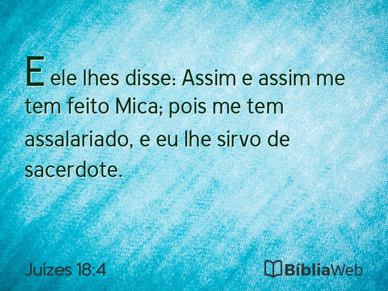 Juízes 18:4 em imagem para compartilhar