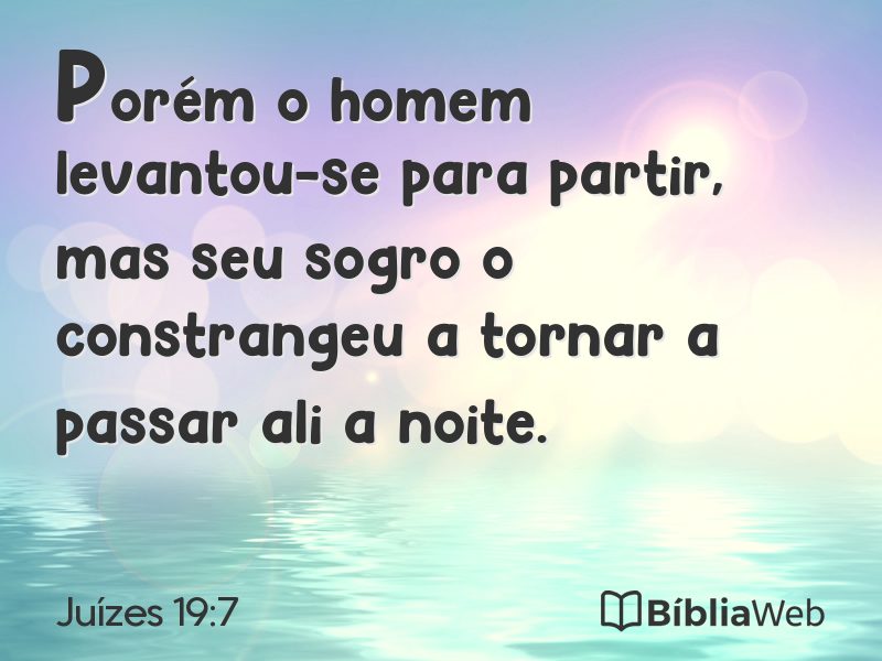 Juízes 19:7 em imagem para compartilhar