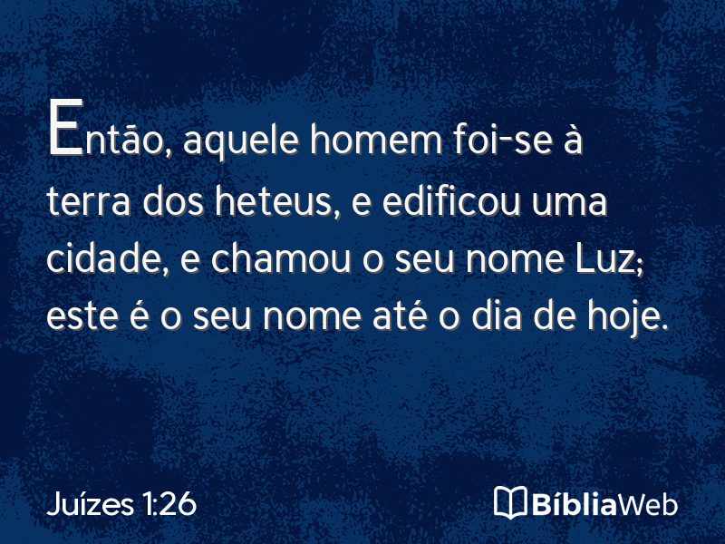 Juízes 1:26 em imagem para compartilhar