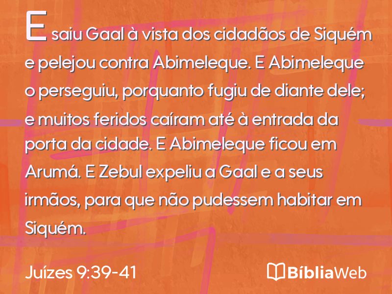 Juízes 9:39-41 em imagem para compartilhar