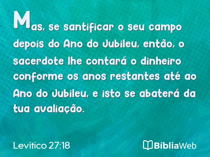 Levítico 27:18 em imagem para compartilhar