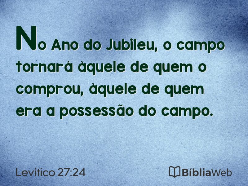 Levítico 27:24 em imagem para compartilhar