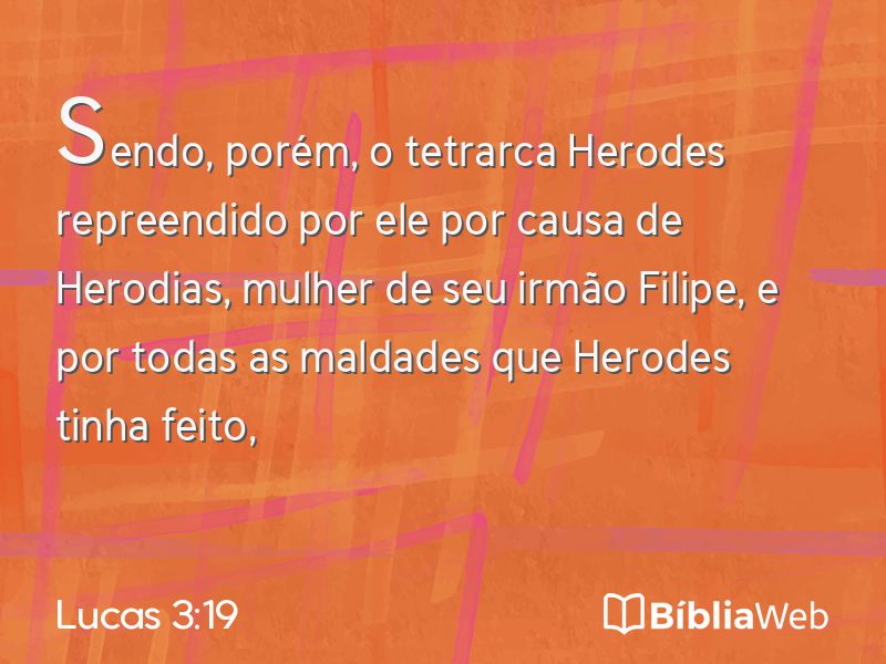 Lucas 3:19 em imagem para compartilhar