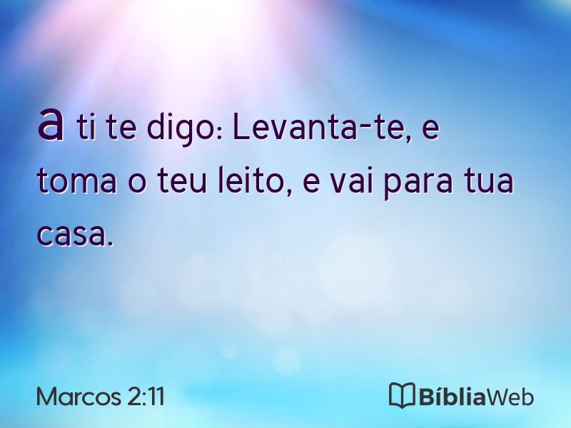 Marcos 2:11 em imagem para compartilhar