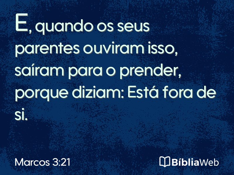 Marcos 3:21 em imagem para compartilhar