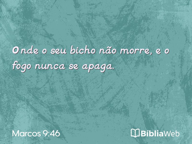 Marcos 9:46 em imagem para compartilhar